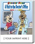 SC1035 A Visit To The Doctors Office Sticker Book with Custom Imprint 